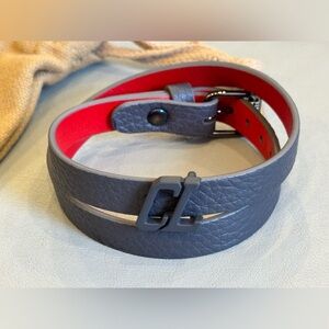 Christian Louboutin Unisex Leather Bracelet